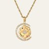 My Sun Moon & Stars Necklace Rope Chain - Gold