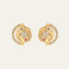 My Sun, Moon & Stars Studs Gold